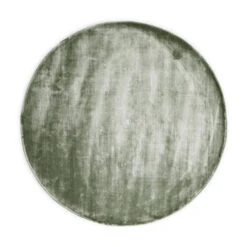 Zacht Rond Vloerkleed Groen