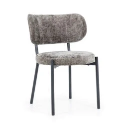 Eetkamerstoel Met Ronde Rugleuning -Zuiver Verkoop by boo oasis bruine eetkamerstoel met ronde rugleuning 01 1