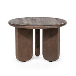 Houten Salontafel Rond -Zuiver Verkoop by boo odin houten salontafel rond 01 1