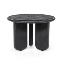 Houten Salontafel Rond -Zuiver Verkoop by boo odin houten salontafel rond 03 1