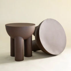 Metalen Bijzettafel -Zuiver Verkoop by boo ollie metalen bijzettafel bruin 03 1