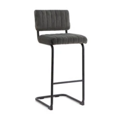 Hoge Barstoel Fluweel