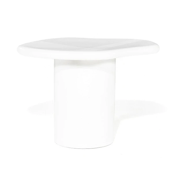 Witte Bijzettafel Organisch 3 Witte Bijzettafel Organisch