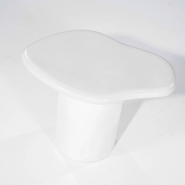 Witte Bijzettafel Organisch 4 Witte Bijzettafel Organisch - Afbeelding 2