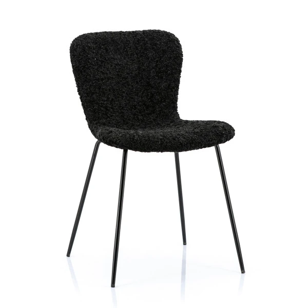 Wollen Eetkamerstoel 5 Wollen Eetkamerstoel - Afbeelding 3