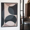Wandpaneel Met Organische Vormen -Zuiver Verkoop by boo ato black wandpaneel met organische vormen