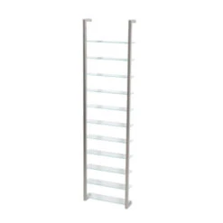 CD-rek Glas En RVS 167 Cm