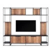 Tv Wandmeubel Teakhout -Zuiver Verkoop cs cosmo tv wall opstelling 21 3182513838401
