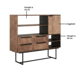 Hoog Dressoir Teak Hout -Zuiver Verkoop d bodhi odeon hoog dressoir van teakhout 01 1