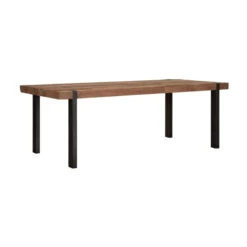 Robuuste Eettafel Teakhout -Zuiver Verkoop dbodhi beam robuuste eettafel teakhout 01