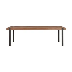 Robuuste Eettafel Teakhout -Zuiver Verkoop dbodhi beam robuuste eettafel teakhout 03
