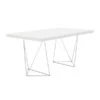 Groot Bureau Mat Wit Met Chroom -Zuiver Verkoop design bureau tundo vitor 09 800x800 1