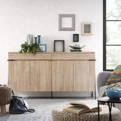 Design Dressoir Licht Acaciahout -Zuiver Verkoop design dressoir laforma disset 09