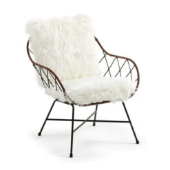 Design Fauteuil Rotan En Ijzer