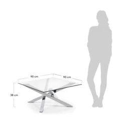 Salontafel Glas En Chroom -Zuiver Verkoop design salontafel laforma mikado 90 04 800x800 1