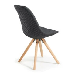 Kuipstoel Stof -Zuiver Verkoop design stoel donkergrijs laforma lars 03 1