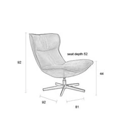 Draai Fauteuil Met Hoge Rug 19 Draai Fauteuil Met Hoge Rug -Zuiver Verkoop draai fauteuil met hoge rug john bodio 09 1