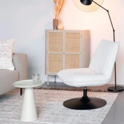 Draaibare Fauteuil Boucle -Zuiver Verkoop draaibare fauteuil boucle jax bodio 08