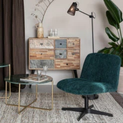 Draaistoel Met Ribstof -Zuiver Verkoop draaistoel met ribstof belmond lumz home 10