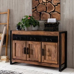 Dressoir Van Sheesham Hout 3-deurs -Zuiver Verkoop dressoir lavis havel 3d 800x800 04