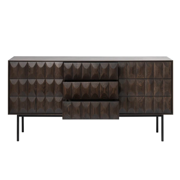 Dressoir Kast Donkerbruin 7 Dressoir Kast Donkerbruin - Afbeelding 5