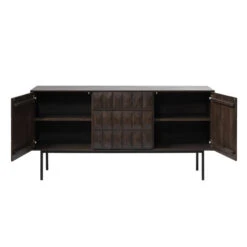Dressoir Kast Donkerbruin 10 Dressoir Kast Donkerbruin -Zuiver Verkoop dressoir kast donkerbruin bodio curb 04
