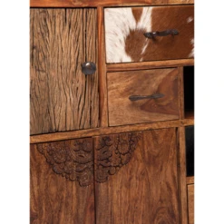 Houten Dressoir Met Koeienhuid -Zuiver Verkoop dressoir rodeo kare design 03 800x800 1