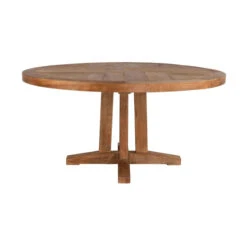 Ronde Eettafel Teak