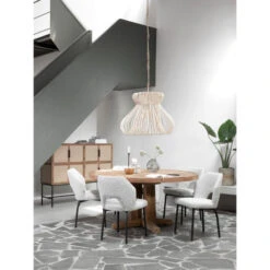 Ronde Eettafel Teak -Zuiver Verkoop dtp home classic castello ronde eettafel teak 06