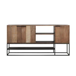 Teak Dressoir Hoog -Zuiver Verkoop dtp home cosmo houten dressoir 01