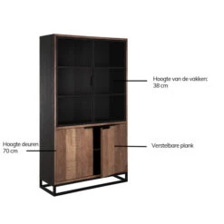Vitrinekast No.2 Small -Zuiver Verkoop dtp home cosmo vitrinekast klein 05