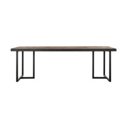 Eettafel Visgraat Teakhout -Zuiver Verkoop dtp home criss cross eettafel teak met visgraat 02