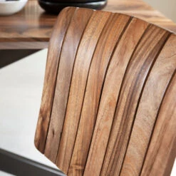 Eetkamerstoel Van Suar Hout -Zuiver Verkoop dtp home flare eetkamerstoel van suar hout 03