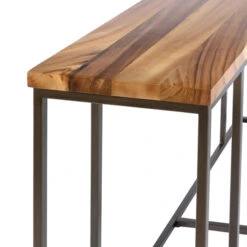 Bureau Van Suar Hout Industrieel -Zuiver Verkoop dtp home flare industrieel bureau van suar hout 06