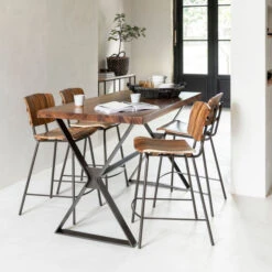 Stoere Bartafel Van Suar Hout -Zuiver Verkoop dtp home flare stoere bartafel van suar hout 03