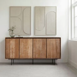 Dressoir Hout 11 Dressoir Hout -Zuiver Verkoop dtp home metropole dressoir hout 05