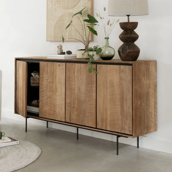 Dressoir Hout 4 Dressoir Hout - Afbeelding 2