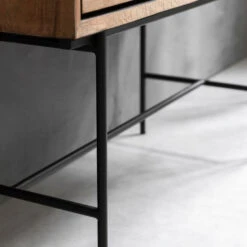 Hoge Wandkast Teakhout -Zuiver Verkoop dtp home metropole hoge wandkast teakhout 04