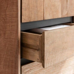 Hoge Wandkast Teakhout -Zuiver Verkoop dtp home metropole hoge wandkast teakhout 05