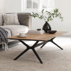 Design Salontafel Teak Rechthoekig -Zuiver Verkoop dtp home metropole rechthoekige salontafel teak 03