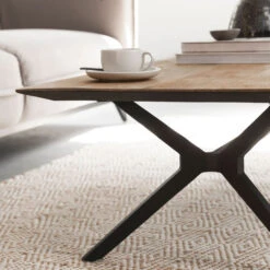 Design Salontafel Teak Rechthoekig -Zuiver Verkoop dtp home metropole rechthoekige salontafel teak 06