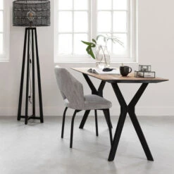 Teakhouten Bureau -Zuiver Verkoop dtp home metropole teakhouten bureau 06