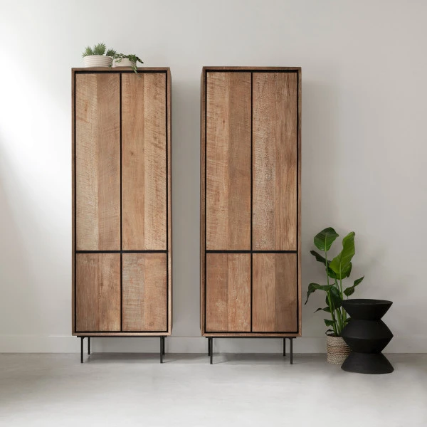 Teakhouten Opberkast 4 Teakhouten Opberkast - Afbeelding 2