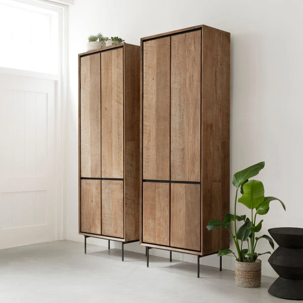 Teakhouten Opberkast 6 Teakhouten Opberkast - Afbeelding 4