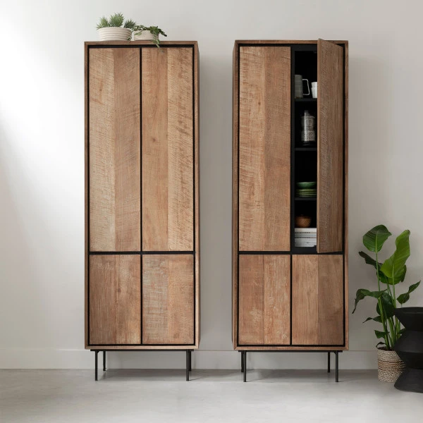 Teakhouten Opberkast 5 Teakhouten Opberkast - Afbeelding 3