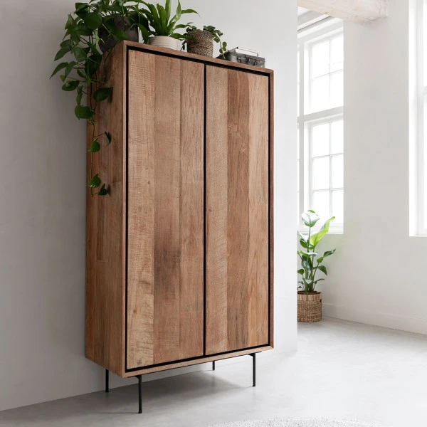 Teakhouten Wandkast 5 Teakhouten Wandkast - Afbeelding 3