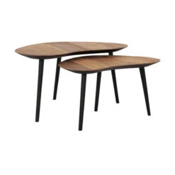 Organische Salontafel Set Teak -Zuiver Verkoop dtp home organus salontafelset teakhout 03