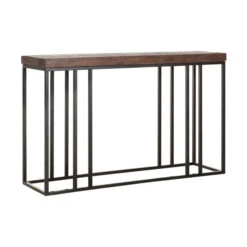 Teakhouten Sidetable Industrieel -Zuiver Verkoop dtp home timber teakhouten sidetable industrieel 02