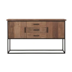 Teak Dressoir Industrieel Design -Zuiver Verkoop dtp home timeless dresoir beam no. 2 01
