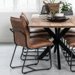 Teak Tafel Curves Met Kruispoot -Zuiver Verkoop dtp home timeless tafel curves met kruispoot 03